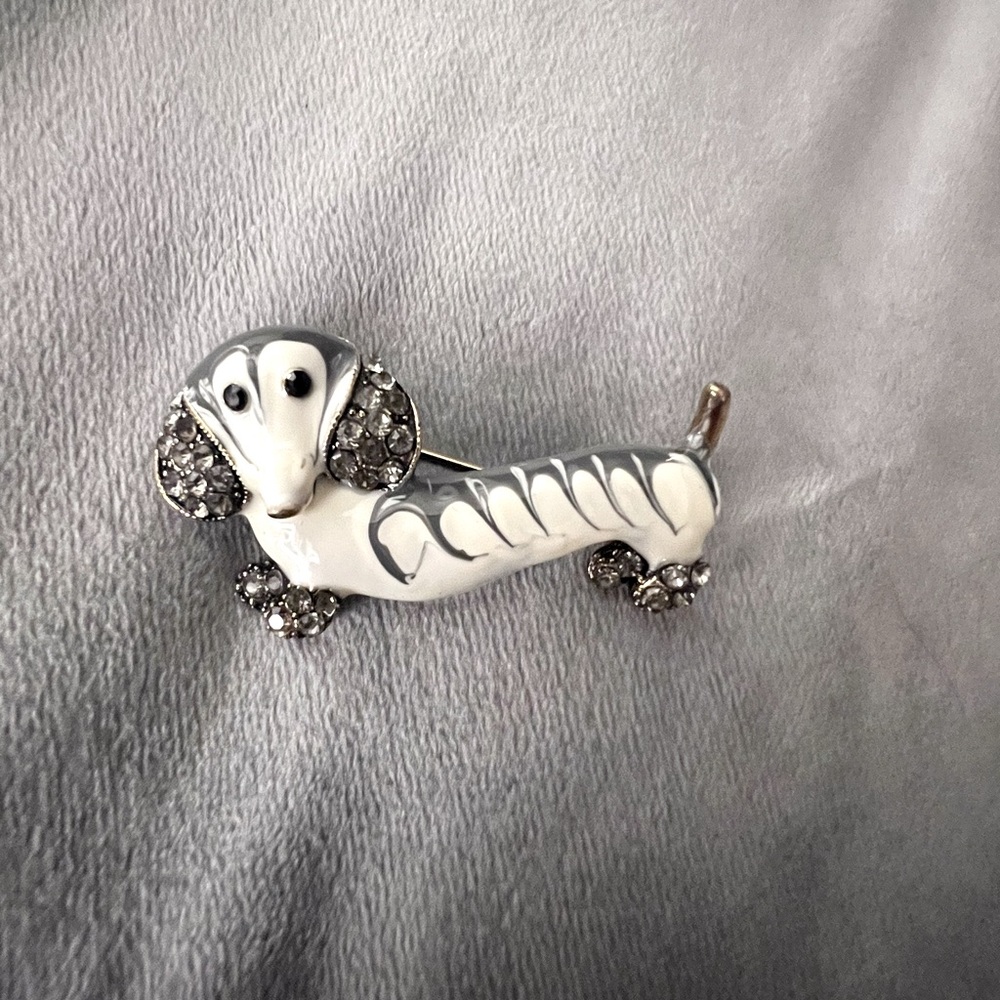 New Doxie Brooch